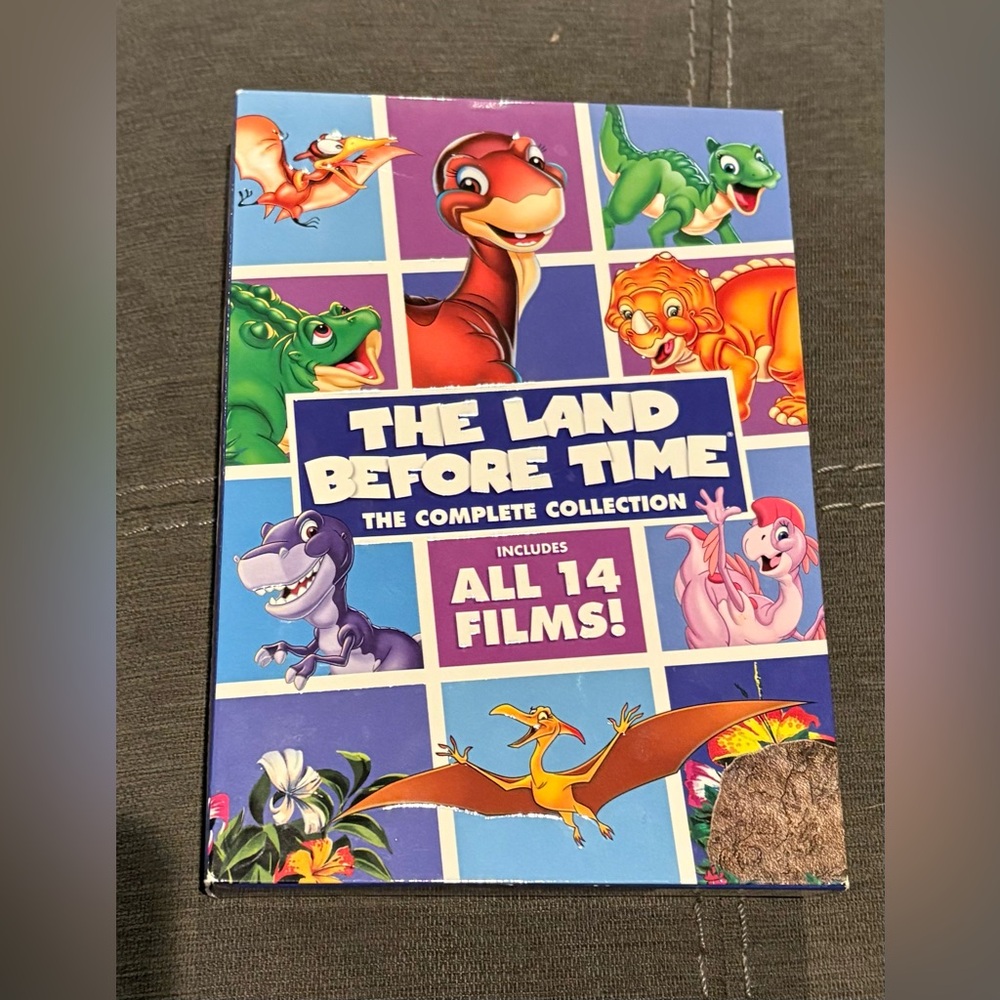 The Land Before Time DVD set; All 14 films included.